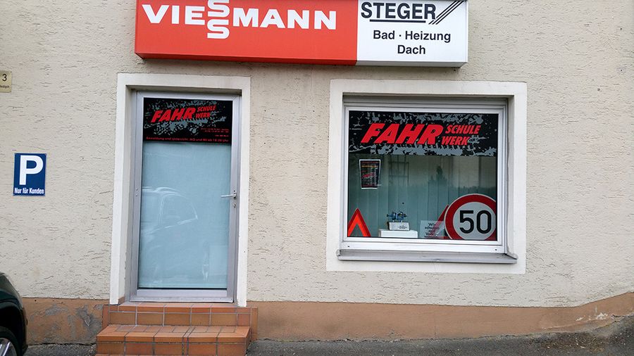 Fahrschule Fahrwerk Feilitzsch – Außenansicht